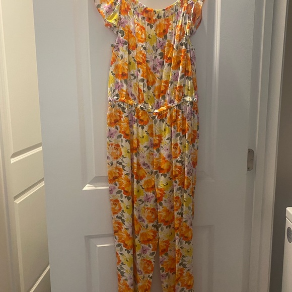 New Without Tag Teen Girl Jumsuit Size L 12-14 - Picture 3 of 4